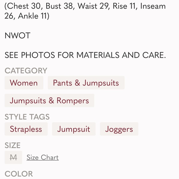 NWOT FASHION NOVA Green Aviator  Strapless Silky Cargo Jumper Romper Jumpsuit M - Picture 12 of 16